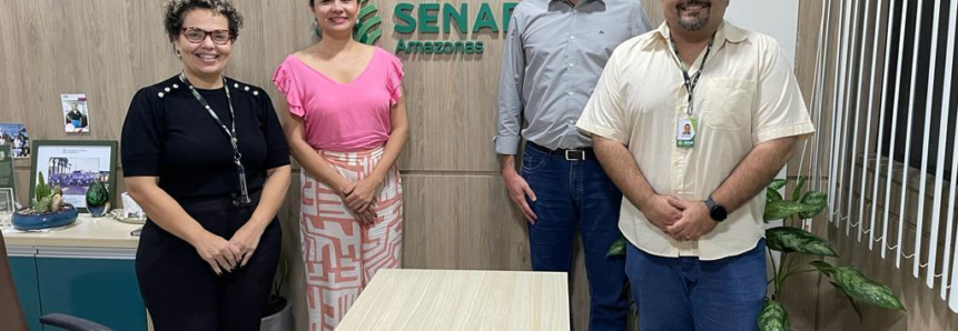 ATeG: Senar Amazonas recebe visita técnica do coordenador de programas do Senar, Alexandre Martins