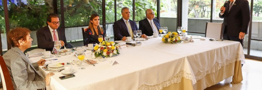 Sistema CNA/Senar participa de encontro com presidente da Colômbia