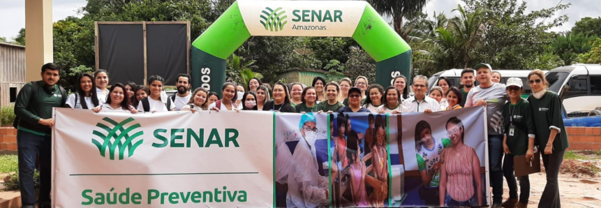 Senar-AR/AM e Sindicato Rural de Presidente Figueiredo realizam Ação de Saúde Preventiva na comunidade Boa Esperança