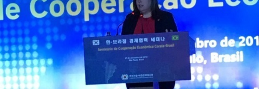 CNA participa de seminário de cooperação econômica entre Brasil e Coreia do Sul