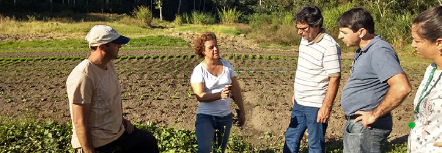 Equipe de ATeG do SENAR Rio realiza visita técnica no município de Petrópolis para atendimento a produtores de hortifrutigranjeiros