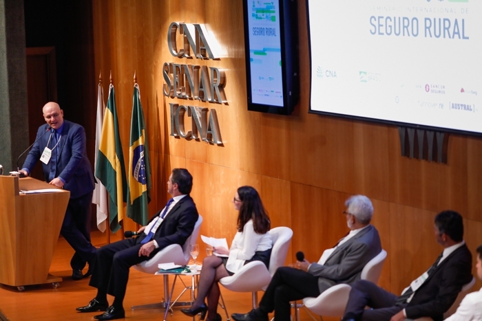 Segundo painel do seminário tratou do seguro rural no Brasil.