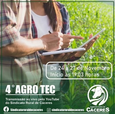 Sindicato Rural de Cáceres realiza abertura oficial da 4ª Agrotec nesta terça-feira