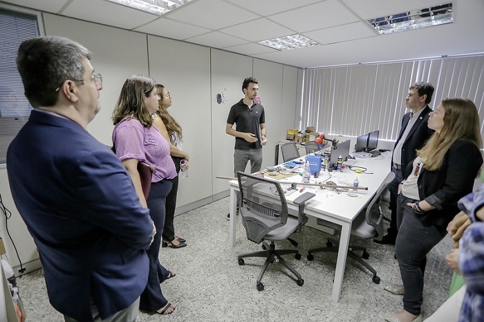 Consultores conhecem startup no Hub CNA Digital