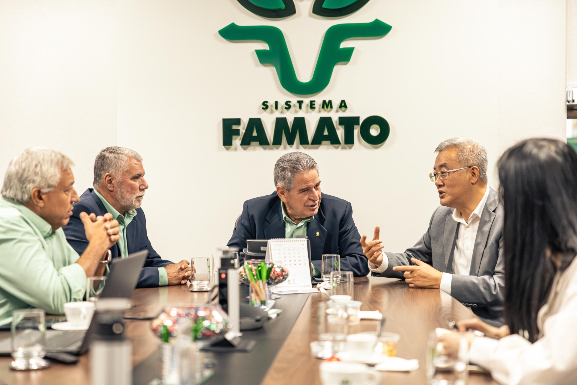 Famato e embaixador chinês discutem logística, armazenagem e novos negócios em Mato Grosso
