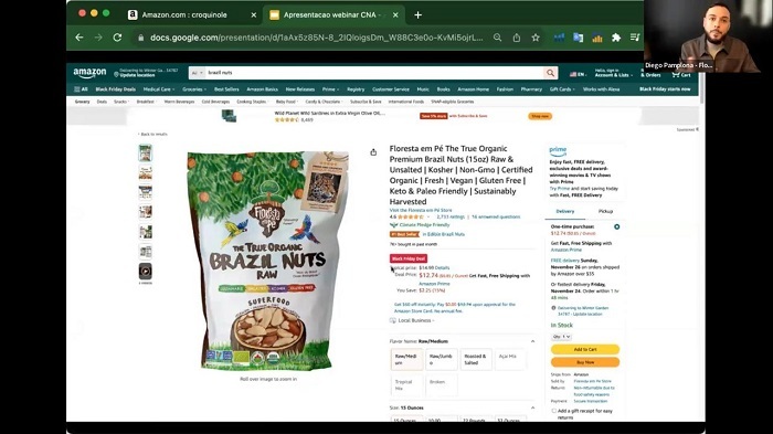 Diego Pamplona, da empresa Floresta em Pé