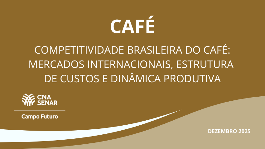 Competitividade brasileira do café: mercados internacionais, estrutura de custos e dinâmica produtiva