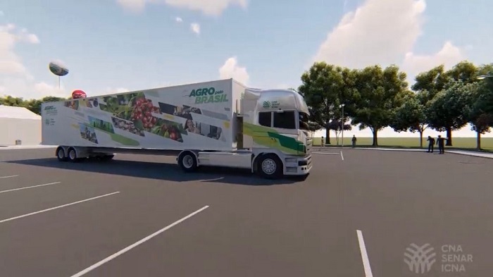 Carreta do Sistema CNA/Senar promove ações do Agro pelo País