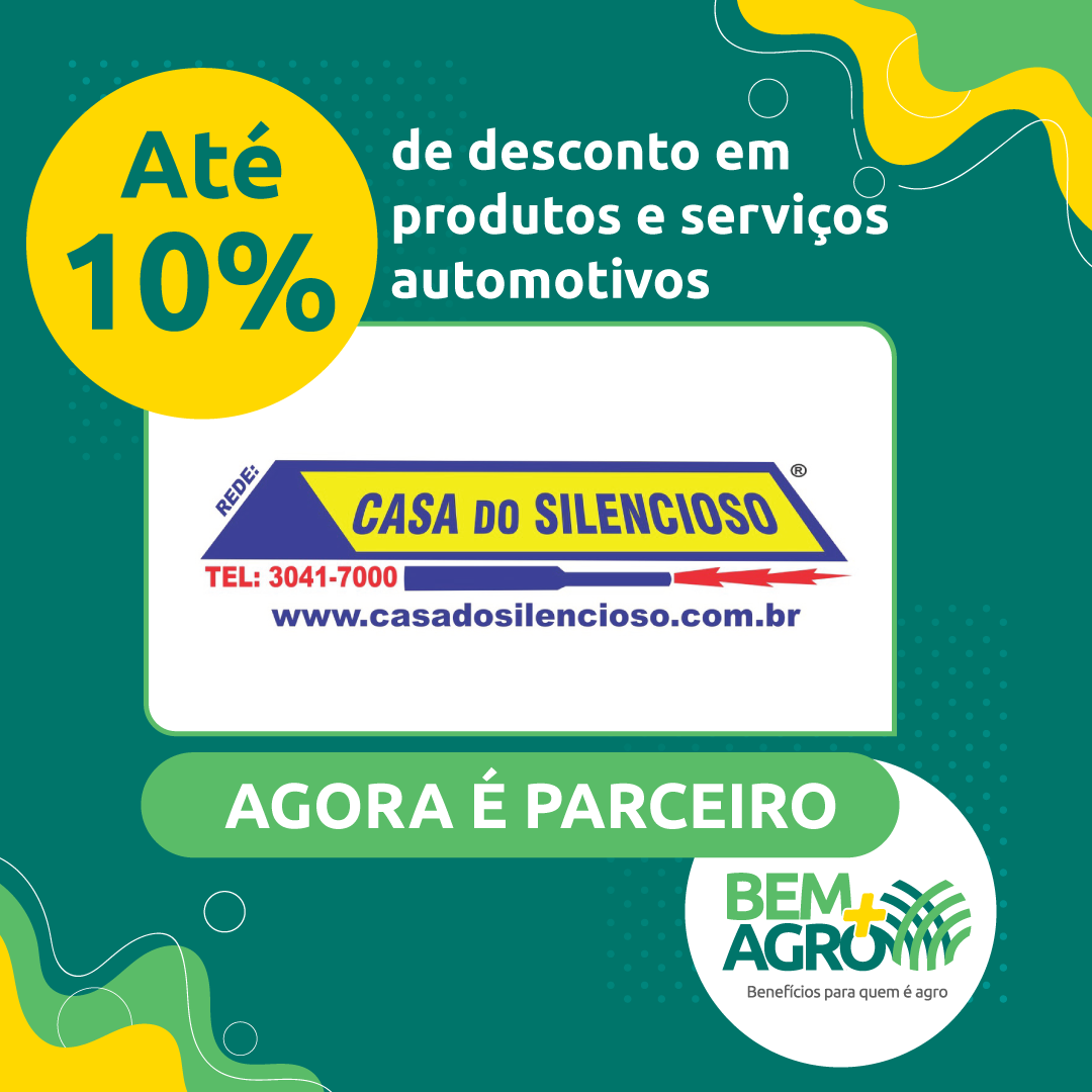 Casa do Silencioso agora é parceiro Bem+Agro