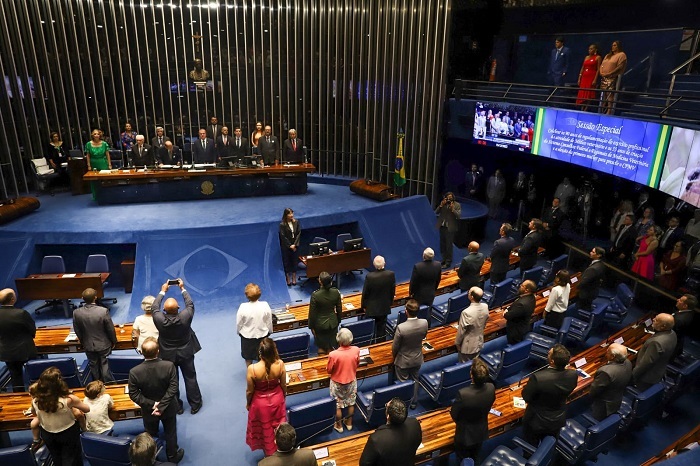 Sistema CNA/Senar participa de sessão no Senado em comemoração aos 55 anos do CFMV