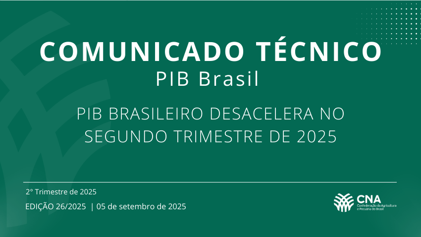 PIB brasileiro desacelera no segundo trimestre de 2025