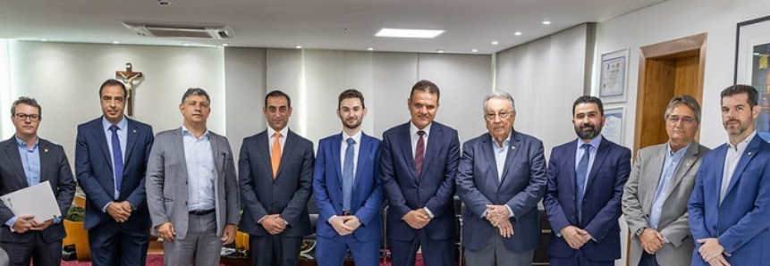 Presidente da CNA e embaixador da Jordânia se reúnem em Brasília