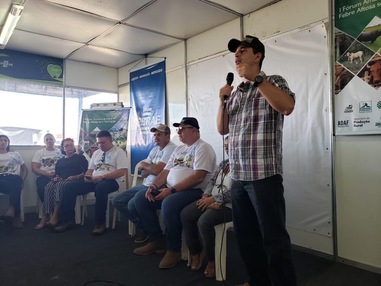 Presidente da FAEA, Muni Lourenço, participa do I Fórum Amazonas Livre de Febre Aftosa Sem Vacinação