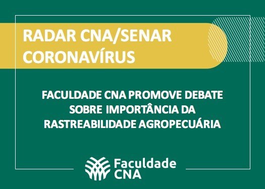 Faculdade CNA rastreabilidade