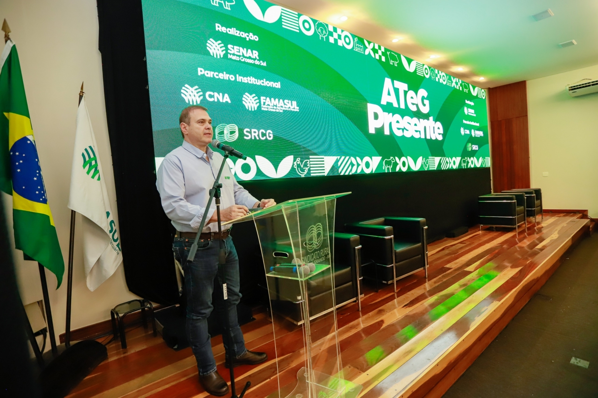 Foto presidente da Famasul Joao Carlos Castro