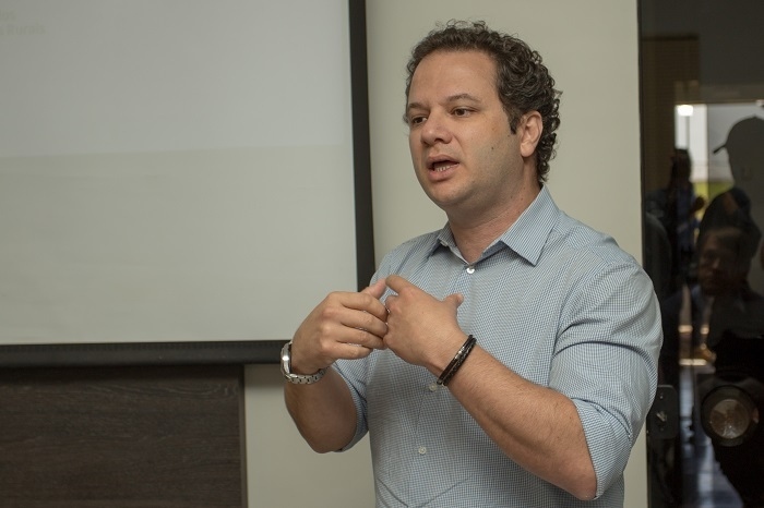 Guilherme Moura da Faeb apresentou dados e o potencial de crescimento da produção agropecuária do estado.