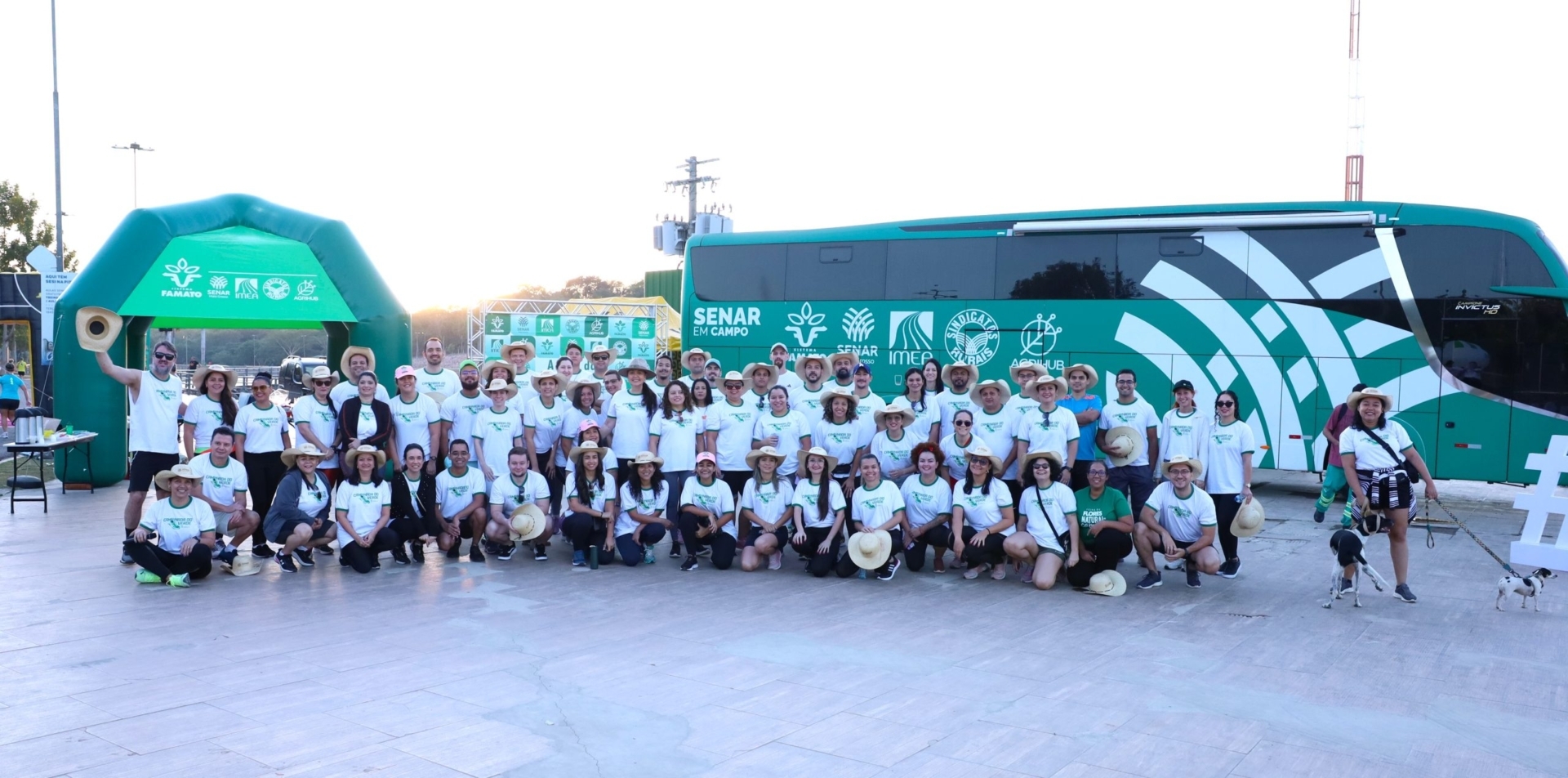 Energia em movimento: Caminhada do Verde ressalta a importância do esporte para os colaboradores do Sistema Famato