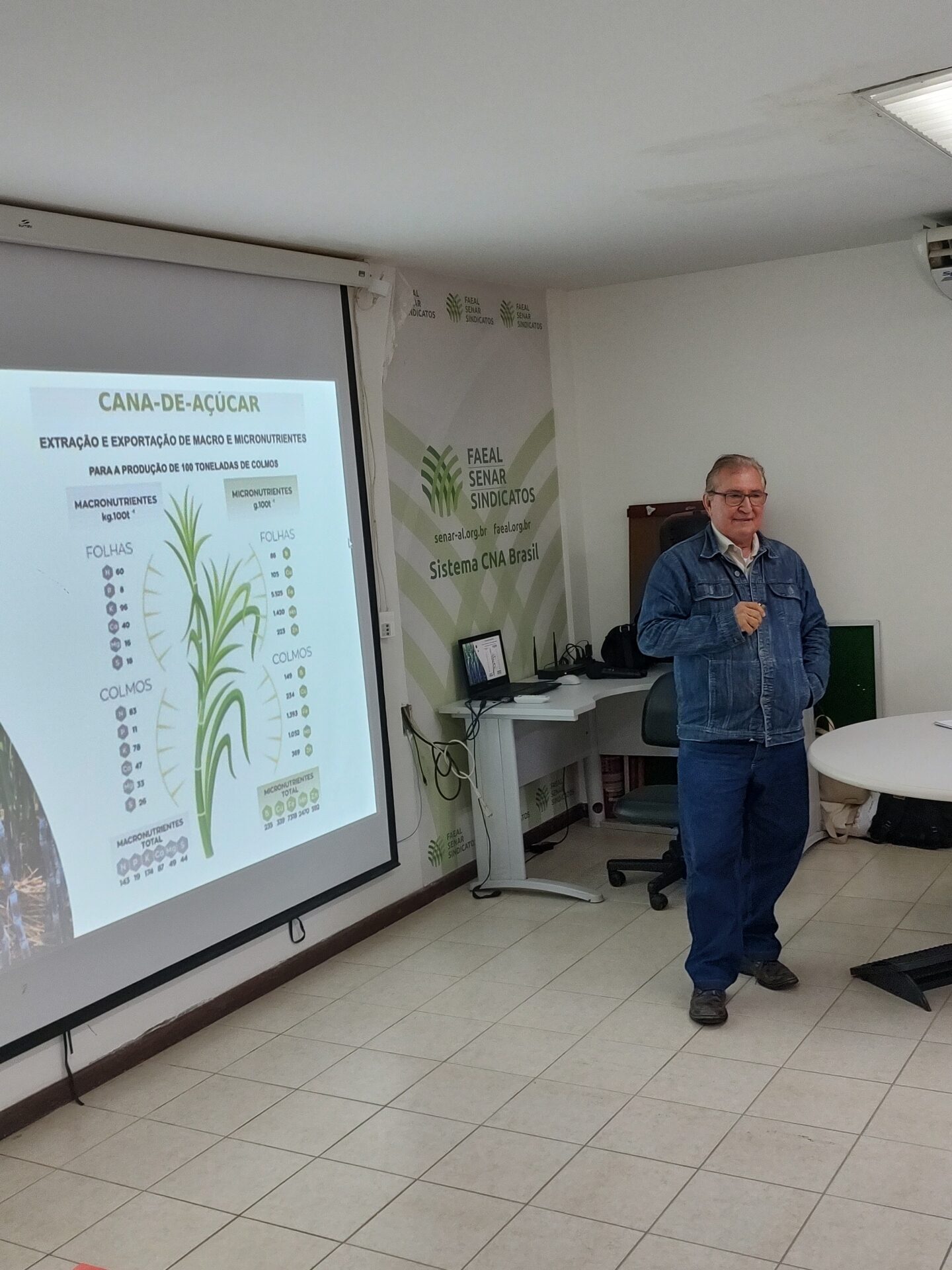 Edilson Maia, vice-presidente da Faeal, falou sobre inovação