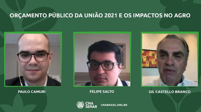 CNA debate impactos do orçamento da União no agro