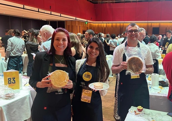 A assessora técnica da CNA, Fernanda Regina, participa com outros especialistas do Mundial de Queijo no Brasil