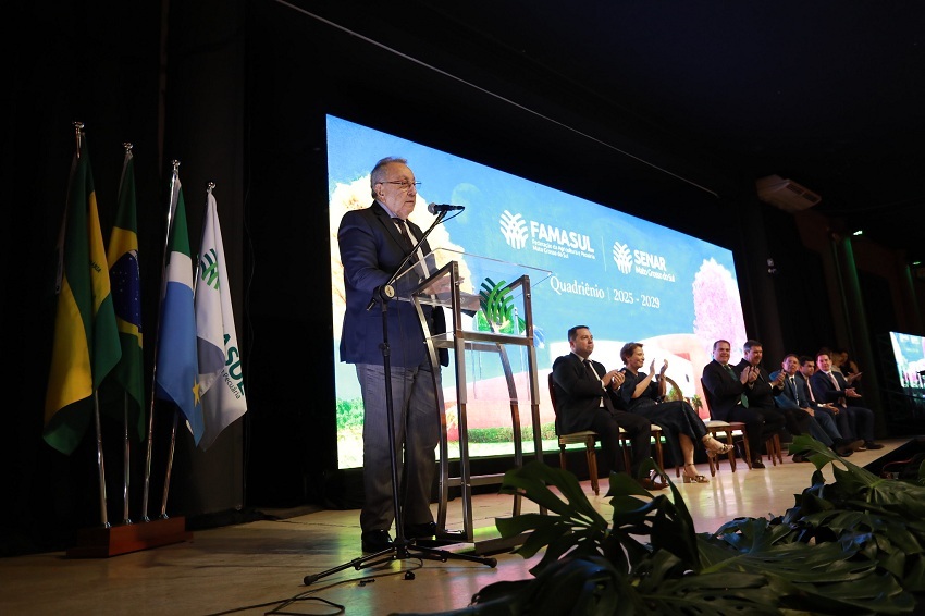 Presidente da CNA participa da cerimônia de posse da diretoria da Famasul