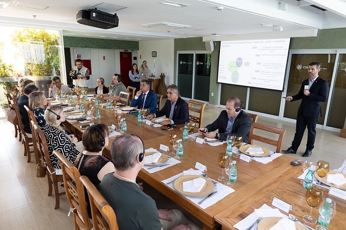 Bruno Lucchi, diretor técnico da CNA, apresenta a estrutura do Sistema CNA/Senar