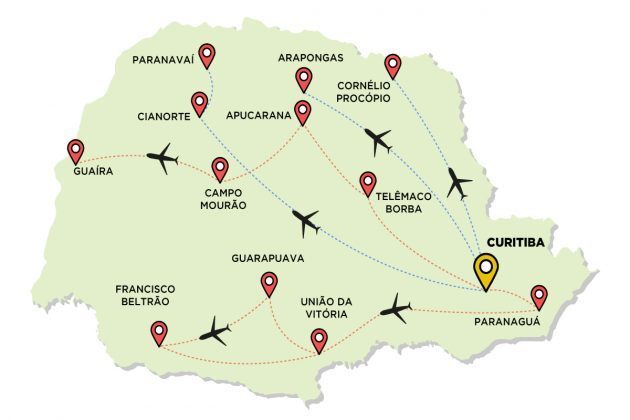 Linha aérea para Francisco Beltrão terá impacto em todo o Sudoeste