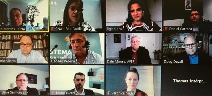 CNA e American Farm Bureau Federation anunciam criação do Diálogo Agrícola Brasil-EUA