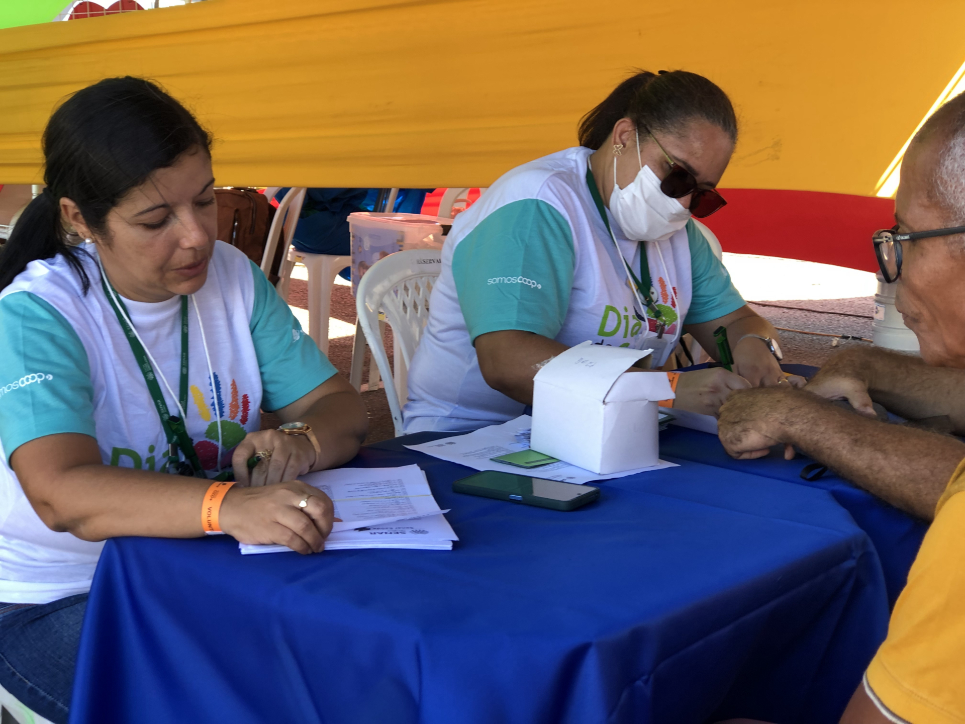 Senar Saude leva exames gratuitos para o evento Dia de Cooperar foto ascom senar sergipe 8