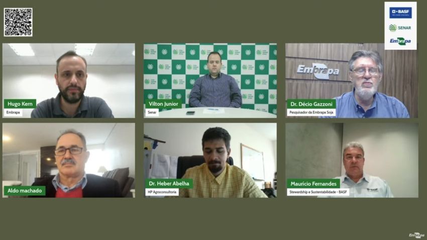 Senar participa de live da Embrapa sobre integração entre sojicultura e apicultura