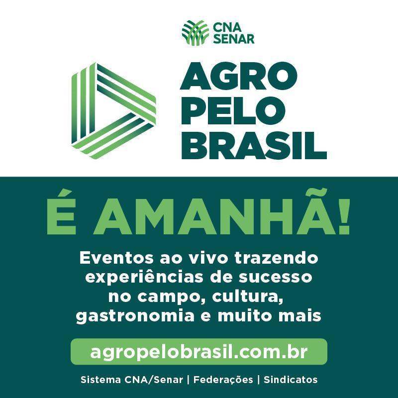 Terceira edição do projeto Agro pelo Brasil acontece amanhã e sábado