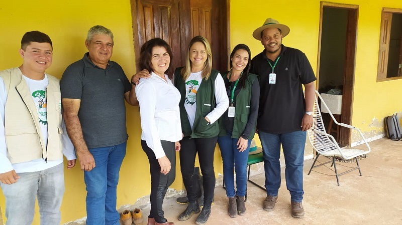 Visita à Fazenda MB, da produtora Maria Brito.