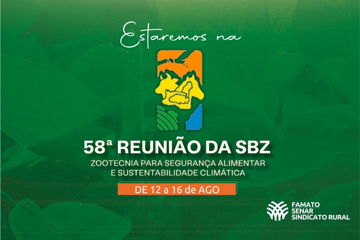 Senar-MT participa da 58ª Reunião da Sociedade Brasileira de Zootecnia