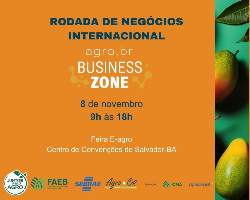 Projeto Agro.BR promove rodada de negócios em Salvador