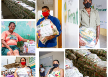 Agro fraterno encerra a 1ª etapa com entrega de 466 cestas básicas em Limoeiro