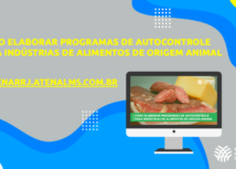 SENAR Rio realiza curso de Como Elaborar Programas de Autocontrole para Indústrias de Alimentos de Origem Animal em setembro, para RTs