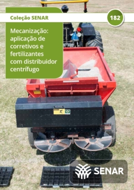 Mecanização - aplicação de corretivos e fertilizantes com distribuidor centrífugo