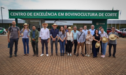 Comitiva do AgroBrazil visita Centro de Excelência em Bovinocultura de Corte do Senar