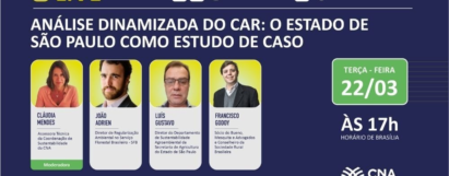 Live - Análise Dinamizada do CAR: O Estado de São Paulo como Estudo de Caso