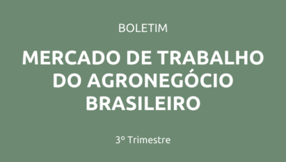 MERCADO DE TRABALHO DO AGRONEGÓCIO BRASILEIRO - 3º TRIMESTRE 2023