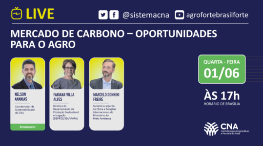 Live - Mercado de Carbono – Oportunidades para o agro