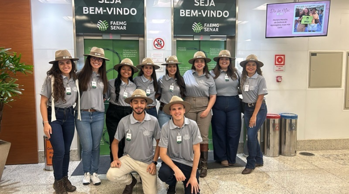 Missão técnica do CNA Jovem cumpre agenda em Minas Gerais