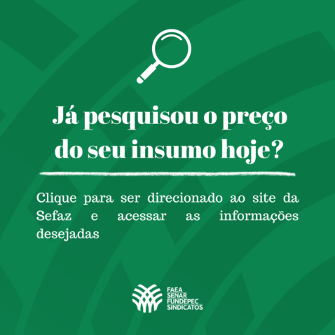 CARD PEDQUISA DE INSUMOS SEFAZ VALE ESTE