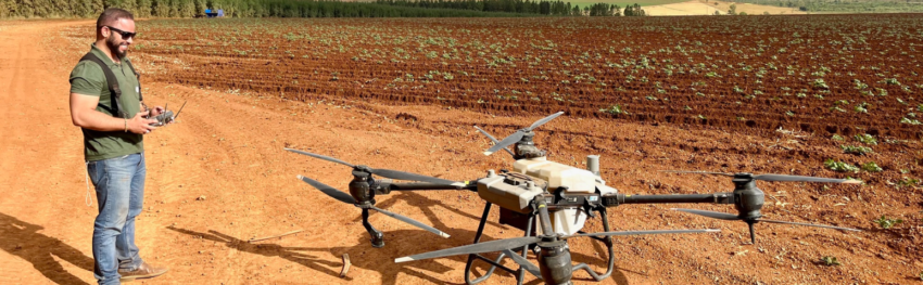 Destaque noticias CNA pulverizacao com drone