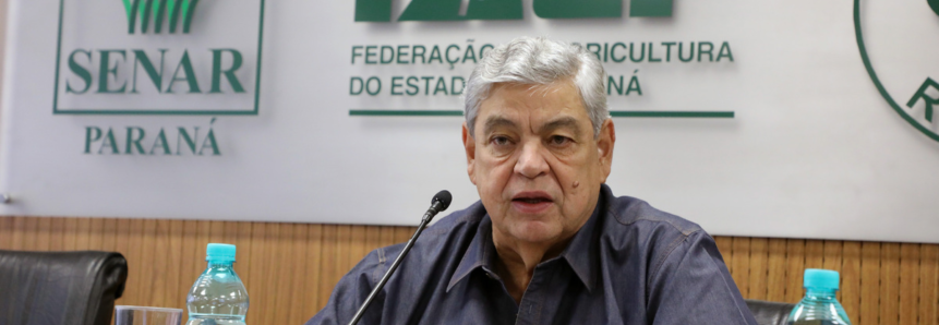 Ágide Meneguette é reeleito presidente da Faep para o triênio 2024/27