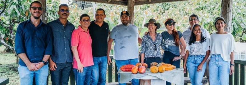 Projeto Agro.BR visita produtores de cacau do Sul da Bahia