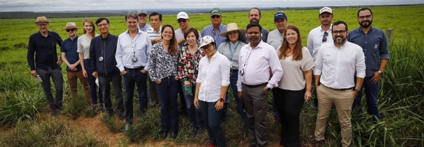 AgroBrazil: Diplomatas conhecem sistemas produtivos sustentáveis e eficientes em Campo Verde (MT)