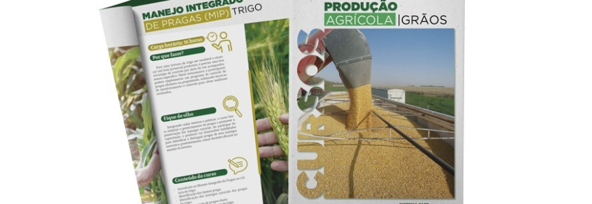 Cartilha compila cursos de grãos ofertados pelo Senar-PR