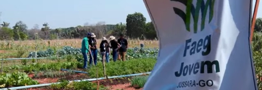 Jovens líderes do agro organizam horta urbana em Goiás
