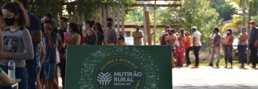 Mutirão Rural atende mais de mil pessoas em quatro municípios